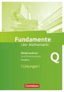 Fundamente der Mathematik, Niedersachsen, Qualifikationsphase - Grundkurs, Lösungen zum Schülerbuch