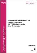 Behavior of Circular Steel Tube Confined UHPC and UHPFRC Columns under Axial Compression