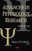 Advances in Psychology Research. Volume 135