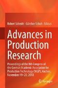 Advances in Production Research
