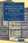 Geschichte Der Altkirchlichen Literatur