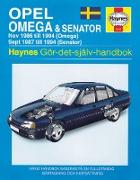 Opel Omega and Senator (1986 - 1994) Haynes Repair Manual (svenske utgava)
