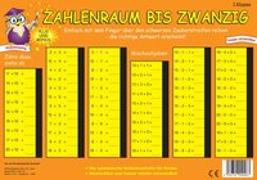 PRESSOGRAM Zaubertafel - Zahlenreihe bis 20 - Grundschule Klasse 1
