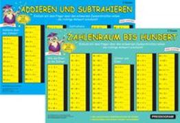PRESSOGRAM Zaubertafel - Zahlenreihe bis 100 - Grundschule Klasse 2