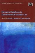 Research Handbook in International Economic Law