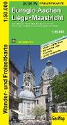 Euregio Aachen, Liege, Maastricht Wander- und Freizeitkarte