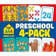 Preschool Flash Card 4-Pack