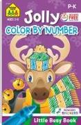 School Zone Jolly Color by Number Tablet Workbook