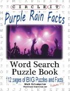 Circle It, Purple Rain Facts, Word Search, Puzzle Book