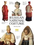 Russian National Costume Colouring Book