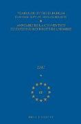 Yearbook of the European Convention on Human Rights/Annuaire de la Convention Européenne Des Droits de l'Homme, Volume 60 (2017)