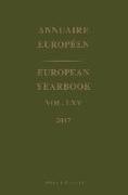 European Yearbook / Annuaire Européen, Volume 65 (2017)