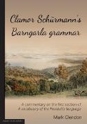 Clamor Schürmann's Barngarla grammar