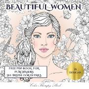 Color Therapy Book (Beautiful Women): An Adult Coloring (Colouring) Book with 35 Coloring Pages: Beautiful Women (Adult Colouring (Coloring) Books)