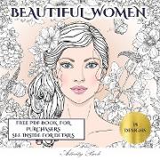 Beautiful Women Activity Book: An Adult Coloring (Colouring) Book with 35 Coloring Pages: Beautiful Women (Adult Colouring (Coloring) Books)