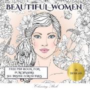 Colouring Book (Beautiful Women): An adult coloring (colouring) book with 35 coloring pages: Beautiful Women (Adult colouring (coloring) books)