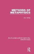 Methods of Metaphysics