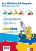 MiniMax 1. Schülerpaket (4 Themenhefte: Zahlen und Rechnen A, Zahlen und Rechnen B, Größen und Sachrechnen, Geometrie) - Verbrauchsmaterial Klasse 1