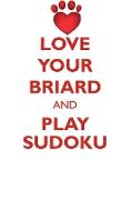 LOVE YOUR BRIARD AND PLAY SUDOKU BRIARD SUDOKU LEVEL 1 of 15