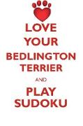 LOVE YOUR BEDLINGTON TERRIER AND PLAY SUDOKU BEDLINGTON TERRIER SUDOKU LEVEL 1 of 15