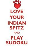 LOVE YOUR INDIAN SPITZ AND PLAY SUDOKU INDIAN SPITZ SUDOKU LEVEL 1 of 15