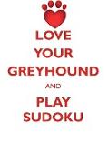 LOVE YOUR GREYHOUND AND PLAY SUDOKU GREYHOUND SUDOKU LEVEL 1 of 15