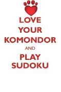 LOVE YOUR KOMONDOR AND PLAY SUDOKU KOMONDOR SUDOKU LEVEL 1 of 15