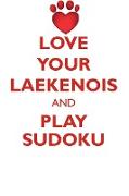 LOVE YOUR LAEKENOIS AND PLAY SUDOKU BELGIAN LAEKENOIS SHEPHERD SUDOKU LEVEL 1 of 15