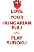 LOVE YOUR HUNGARIAN PULI AND PLAY SUDOKU HUNGARIAN PULI SUDOKU LEVEL 1 of 15