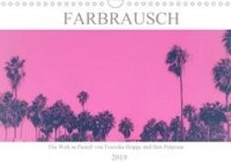 Farbrausch - die Welt in Pastell (Wandkalender 2019 DIN A4 quer)