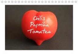 Chilis Paprika Tomaten (Tischkalender 2019 DIN A5 quer)