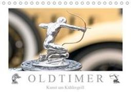Oldtimer - Kunst am Kühlergrill (Tischkalender 2019 DIN A5 quer)