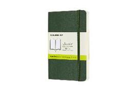 Moleskine Notebook P/A6, Plain, Soft Cover, Myrtle Green