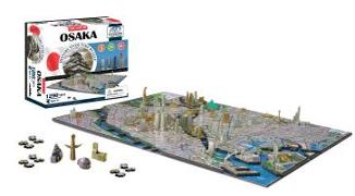4D Osaka Cityscape Time Puzzle