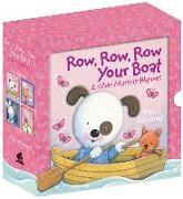 Row, Row, Row Your Boat and Other Nursery Rhymes: 4 X 3D Board Book Box Set