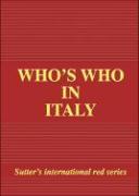 Who's Who in Italy