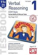 11+ Verbal Reasoning Year 5-7 CEM Style Testbook 1