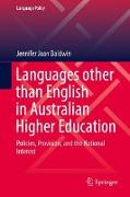 Languages other than English in Australian Higher Education