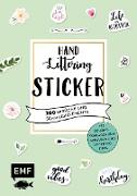 Handlettering-Sticker – 200 Sprüche und Schmuckelemente