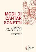 Modi di cantar sonetti