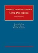 Materials for a Basic Course in Civil Procedure - CasebookPlus