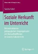 Soziale Herkunft im Unterricht