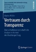 Vertrauen durch Transparenz