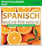 PONS Sprachkalender 2020 Spanisch Woche für Woche