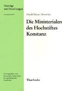 Die Ministerialen des Hochstifts Konstanz