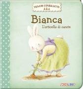 Bianca. L'orticello di carote. Teneri coniglietti