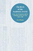 The Birth of the Academic Article