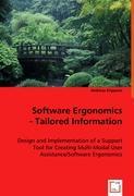 Software Ergonomics - Tailored Information