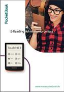 Pocketbook Plakat Touch HD 3. Format A3 hoch, einseitig bedruckt