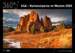 360° USA - Nationalparks im Westen Kalender 2020